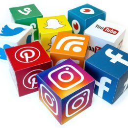 Social Media cubes